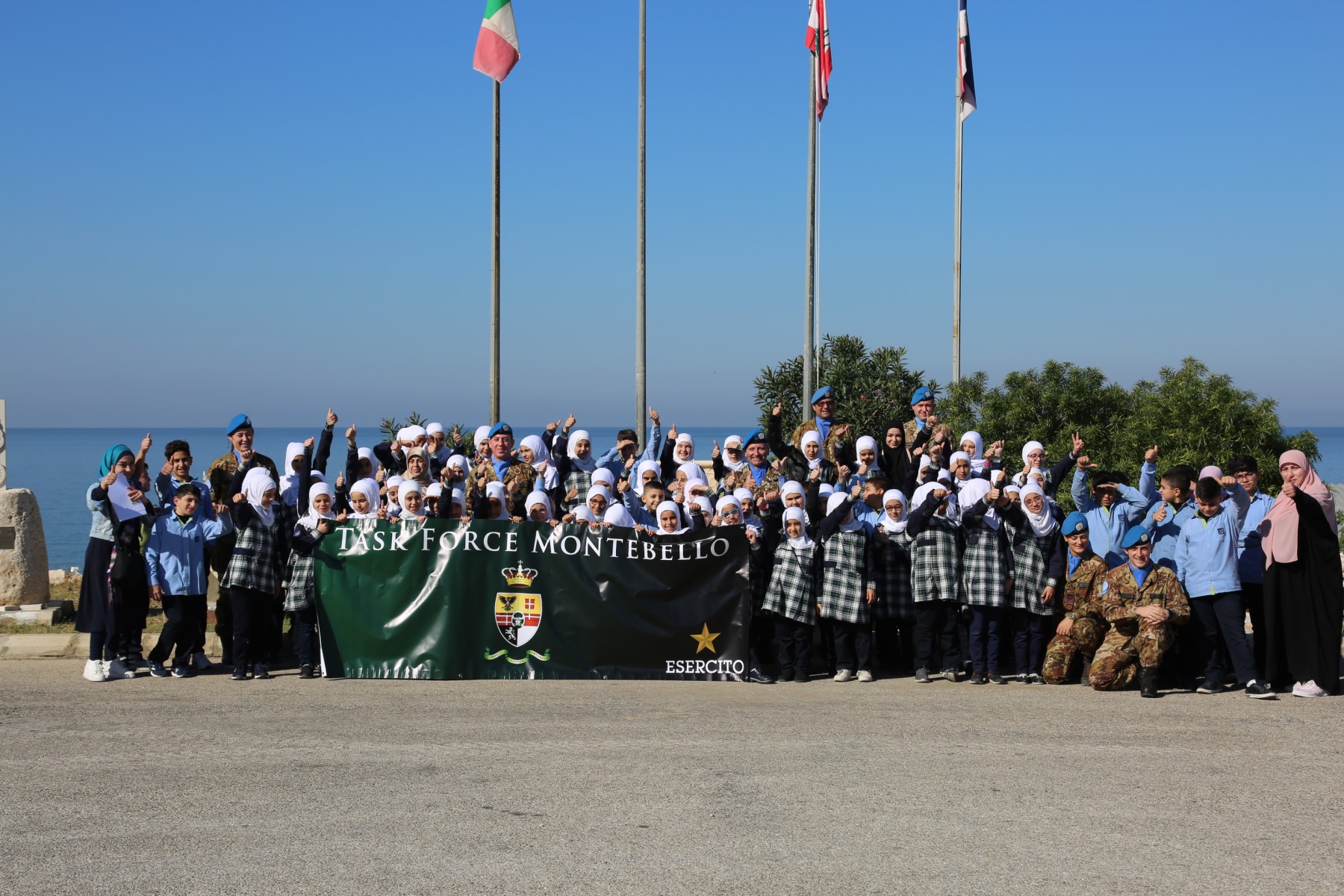 Our Students Visiting UNIFIL Headquarters for Greeting